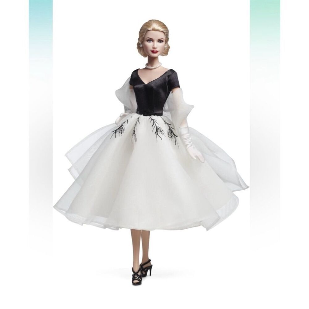 Barbie Collector Grace Kelly Doll Pink Label Rear Window Edition Collectible